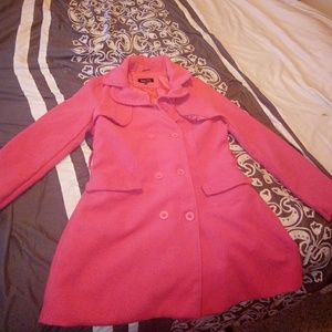 Pink coat